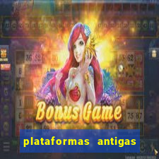 plataformas antigas de jogos