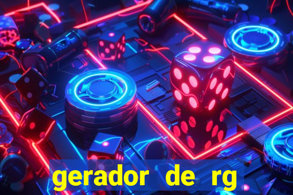 gerador de rg frente e verso