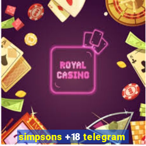 simpsons +18 telegram