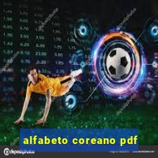 alfabeto coreano pdf