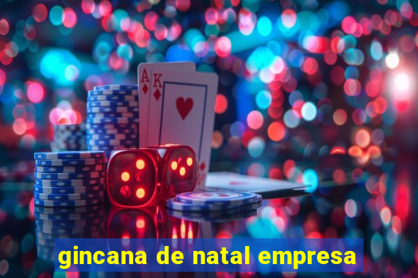 gincana de natal empresa