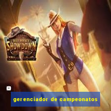 gerenciador de campeonatos