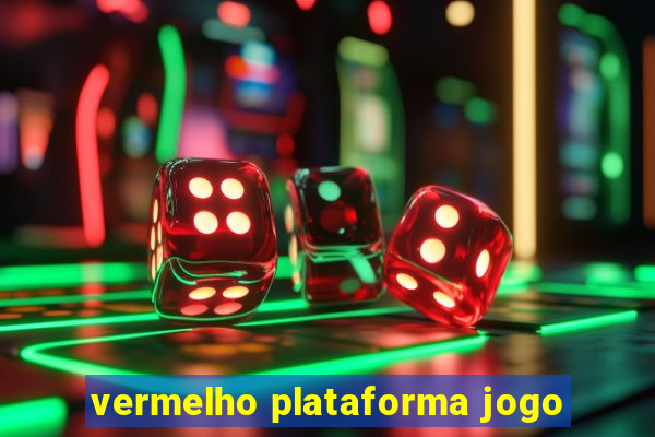 vermelho plataforma jogo