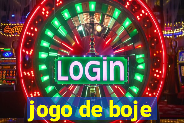 jogo de boje