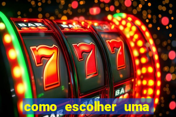 como escolher uma boa cartela de bingo