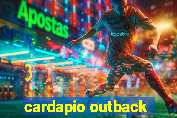 cardapio outback