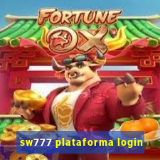 sw777 plataforma login