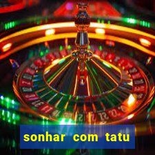 sonhar com tatu jogo do bicho