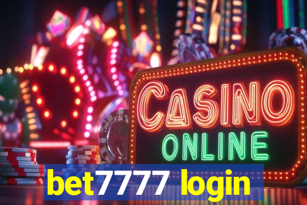 bet7777 login