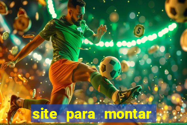 site para montar time de futebol