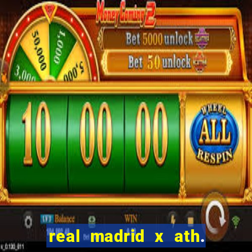 real madrid x ath. bilbao palpite