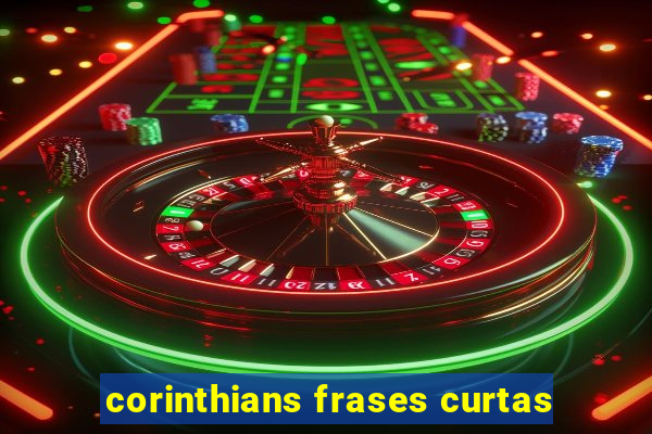 corinthians frases curtas