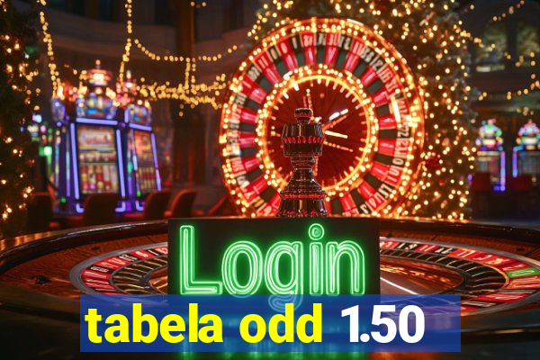 tabela odd 1.50